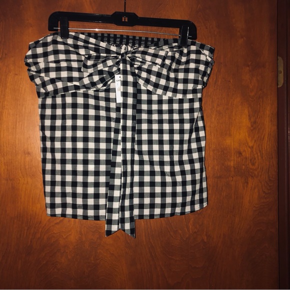 Express womens bandeau top size L. NWT - Picture 3 of 7